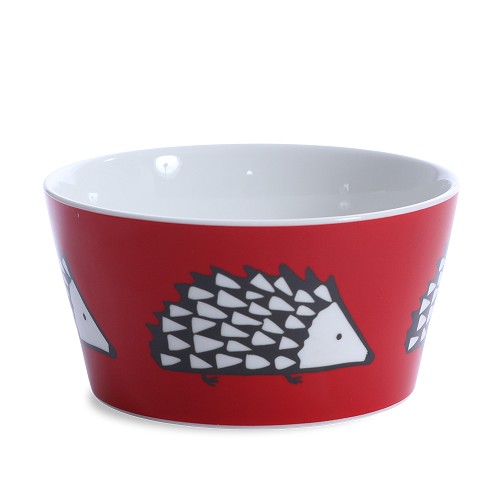 Cereal Bowl Spike Red
